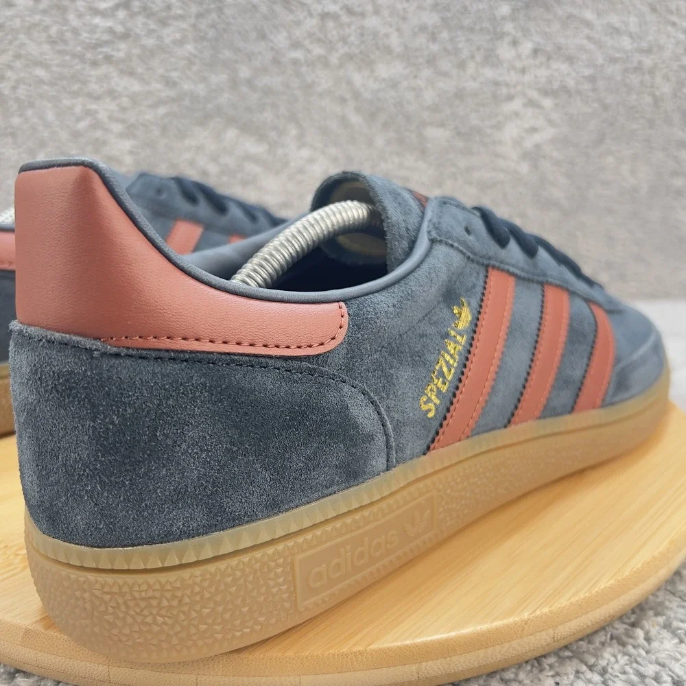 Adidas Handball Spezial Shoes Mens 12 Blue Gum Suede Leather Retro JH5436 - Picture 10 of 13